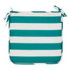 Poolside chair cover 39x39cm green