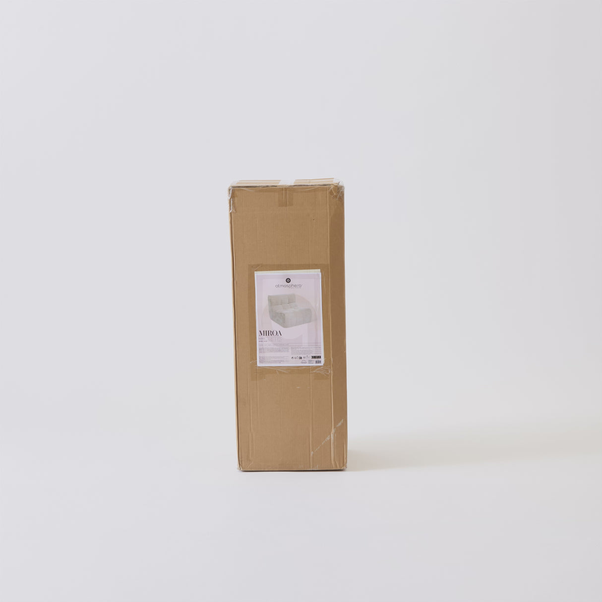 Canapea modulara comprimata atmosfera Miroa, Chenille, Bej