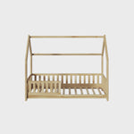 Pat pentru copii Montessori Atmosphere Bosco, 90x190 cm, MDF