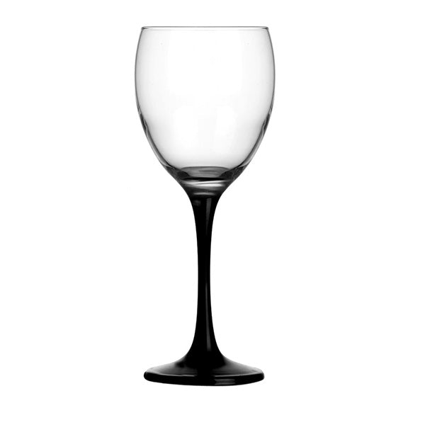Set pahare vin roșu LAV Venue, 340 ml, 6 buc., picior negru