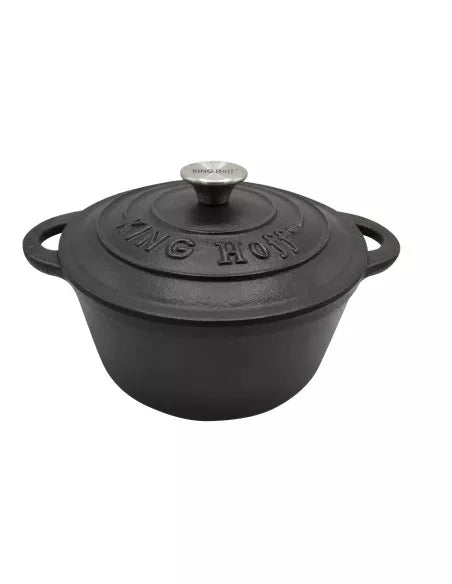 Oală din fontă KingHoff 2253, inducție, 2,4 l