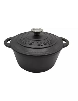 Oală din fontă KingHoff 2253, inducție, 2,4 l