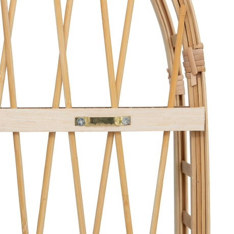 Рафт за стена atmosphera Anahi, MDF, Бамбук, 74x45 см